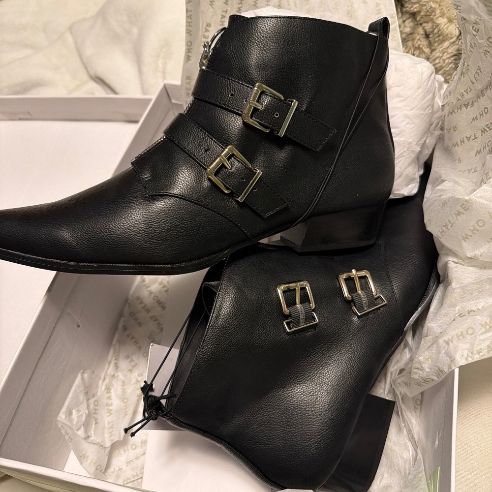 Size 11 Maddison Ankle Boot, Target Who What Wear, NWT, Goth, Buckle